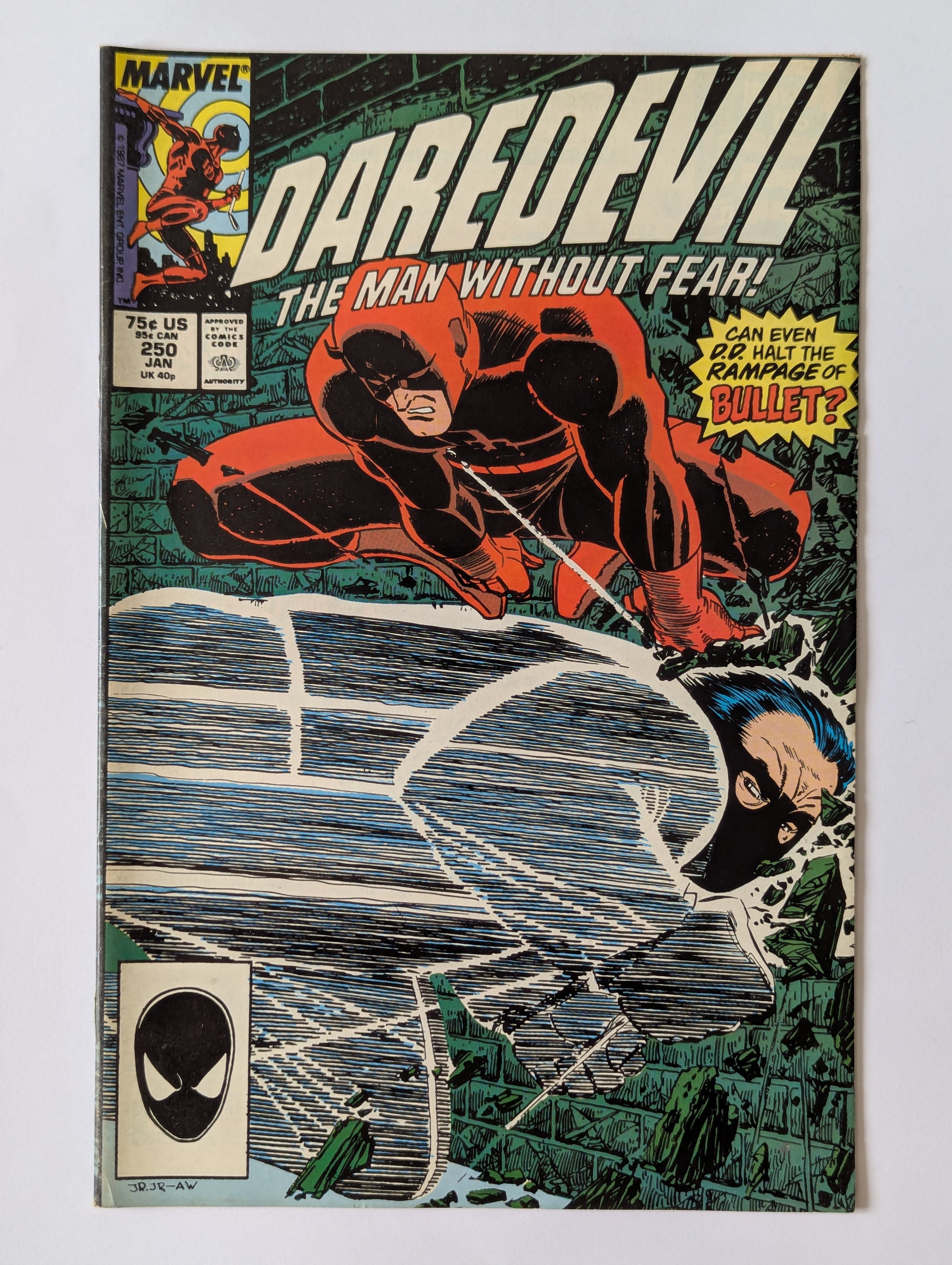 Daredevil #250 Marvel Comic Book