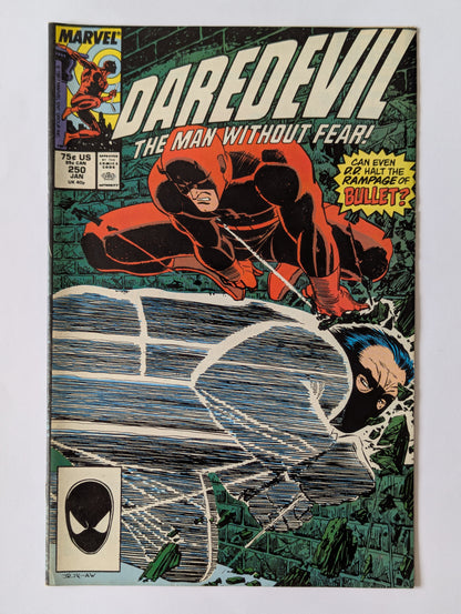 Daredevil #250 Marvel Comic Book