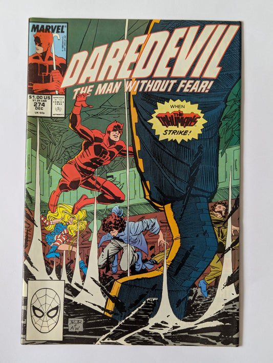 Daredevil #274 Marvel Comic Book