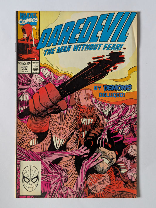 Daredevil #281 Marvel Comic Book