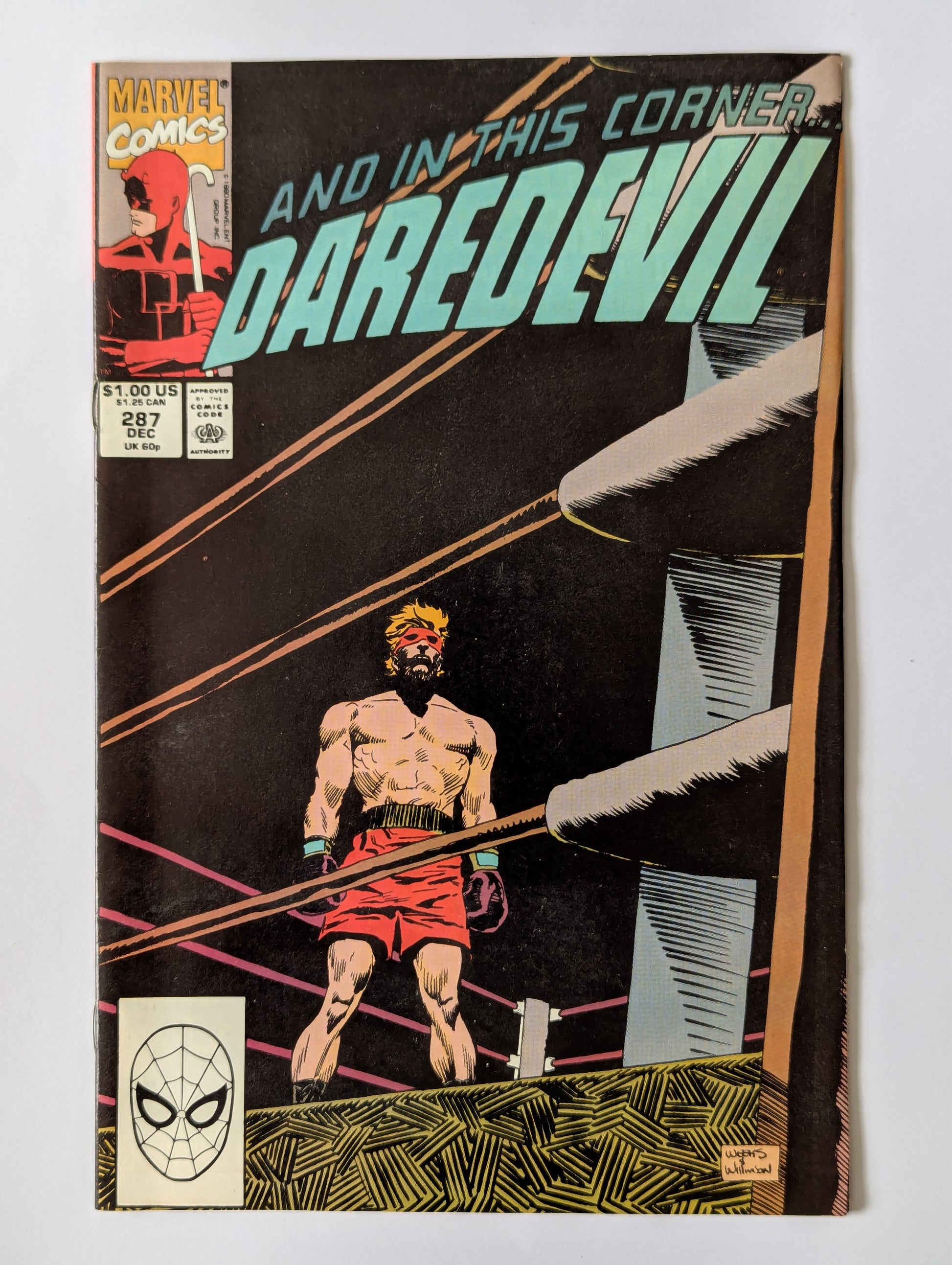 Daredevil #287 Marvel Comic Book