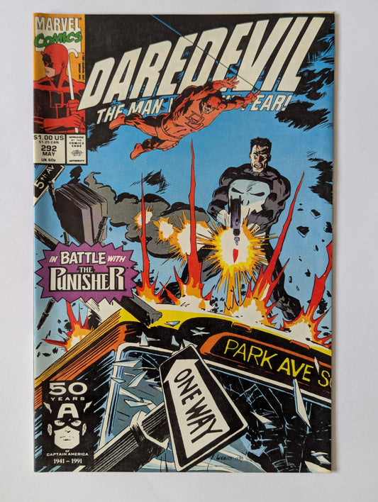 Daredevil #292 Marvel Comic Book