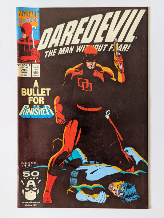Daredevil #293 Marvel Comic Book