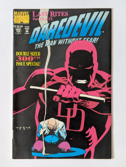 Daredevil #300 Marvel Comic Book