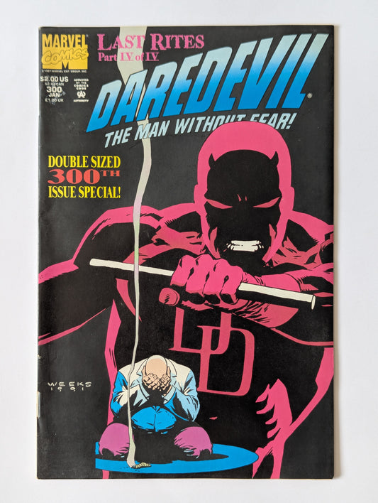 Daredevil #300 Marvel Comic Book