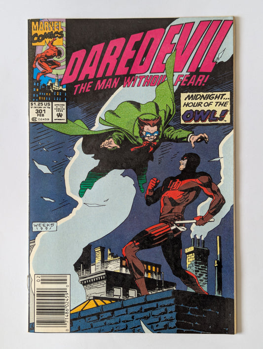 Daredevil #301 Marvel Comic Book