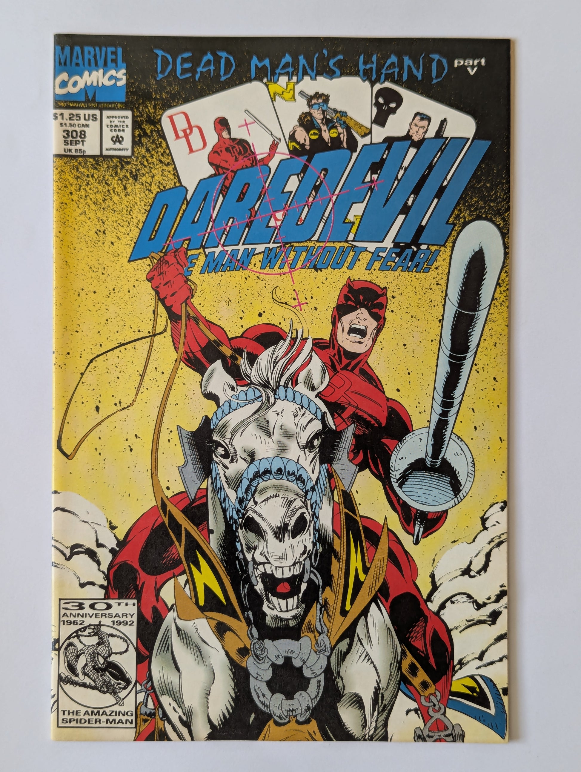 Daredevil #308 Marvel Comic Book