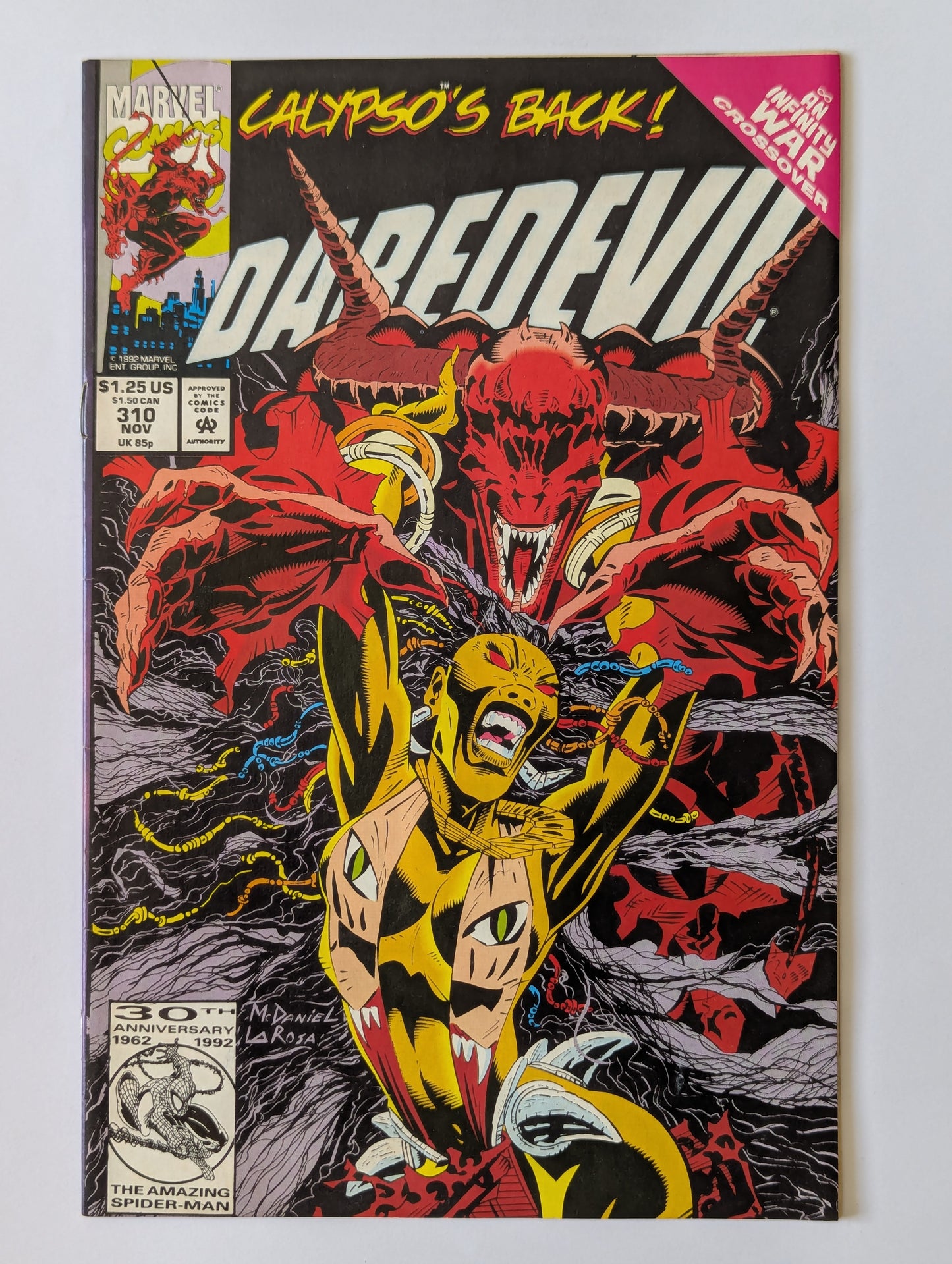 Daredevil #310 Marvel Comic Book