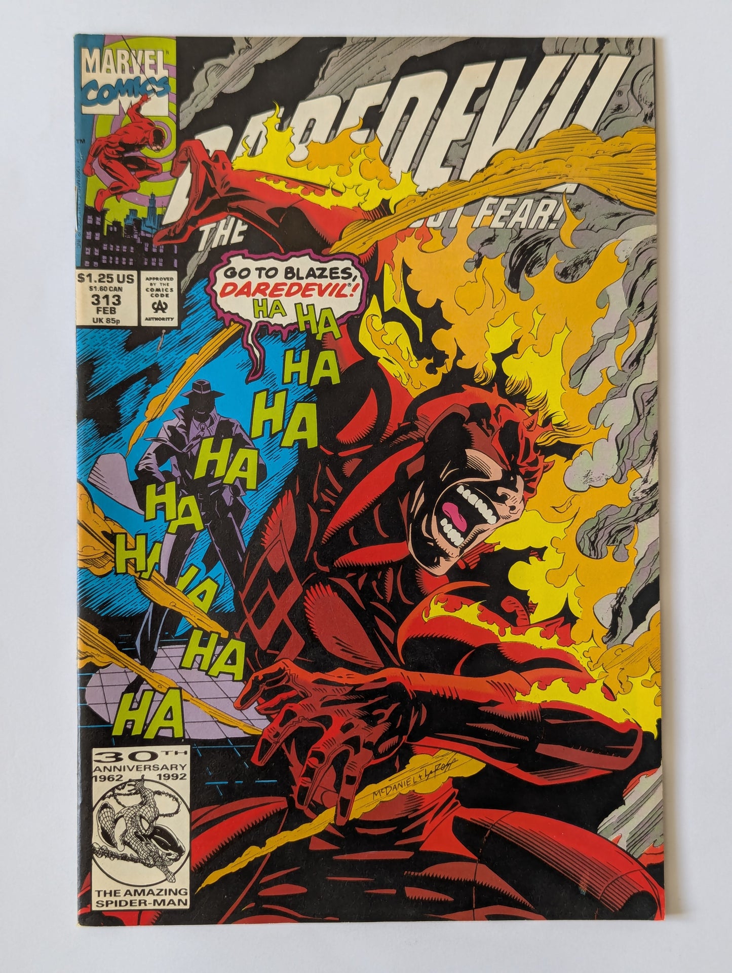 Daredevil #313 Marvel Comic Book