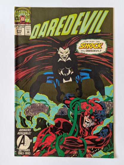 Daredevil #314 Marvel Comic Book
