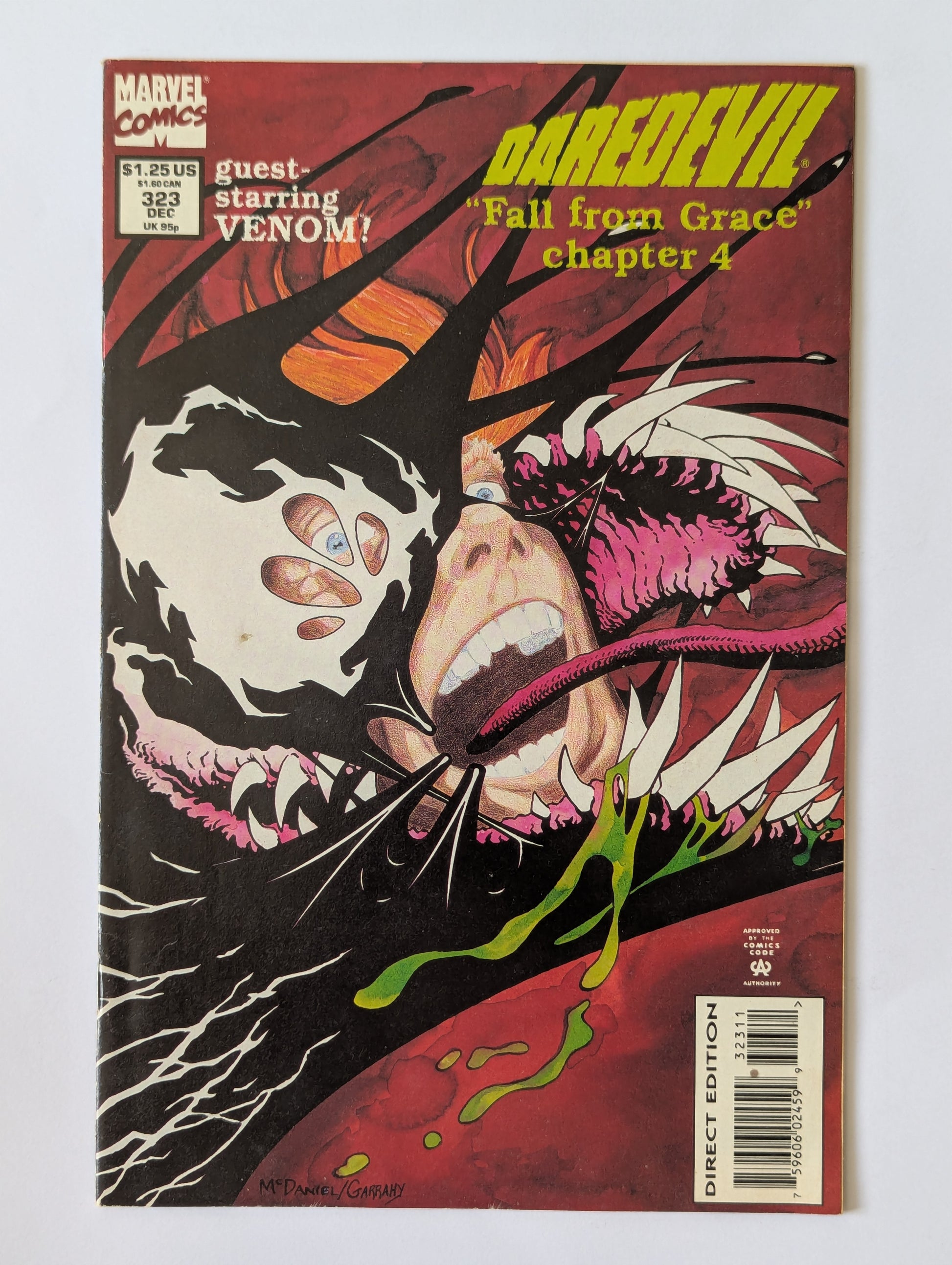 Daredevil #323 Marvel Comic Book