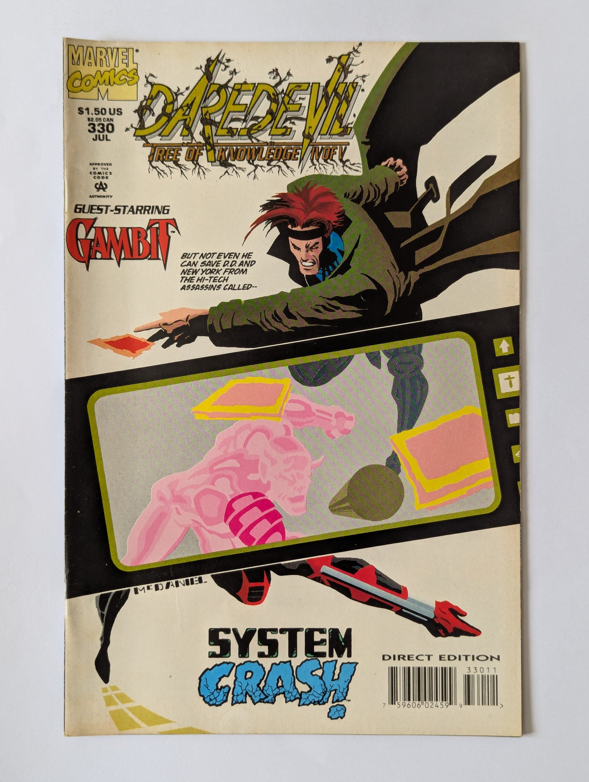 Daredevil #330 Marvel Comic Book