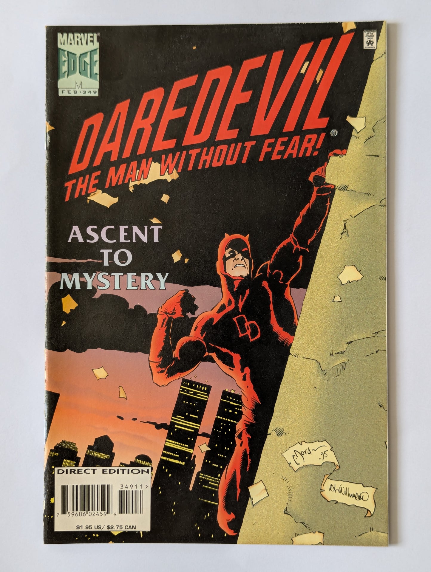 Daredevil #349 Marvel Comic Book
