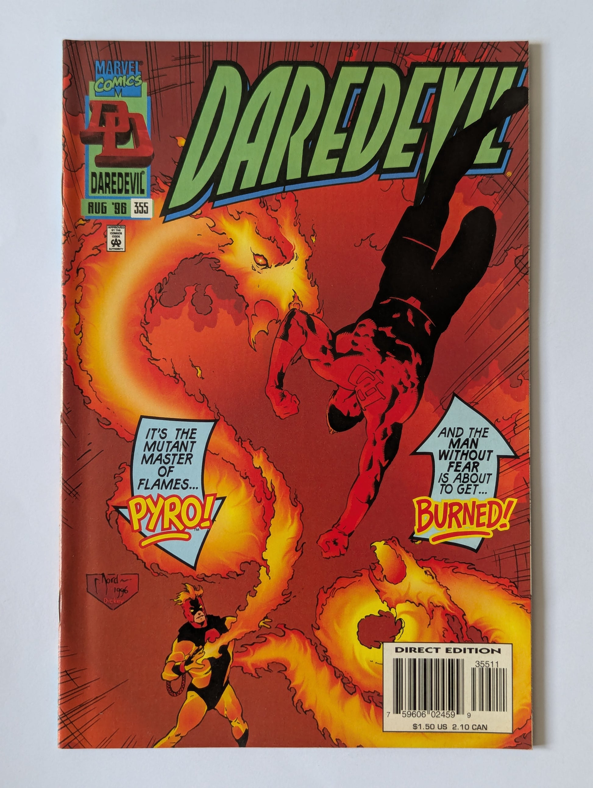 Daredevil #355 Marvel Comic Book