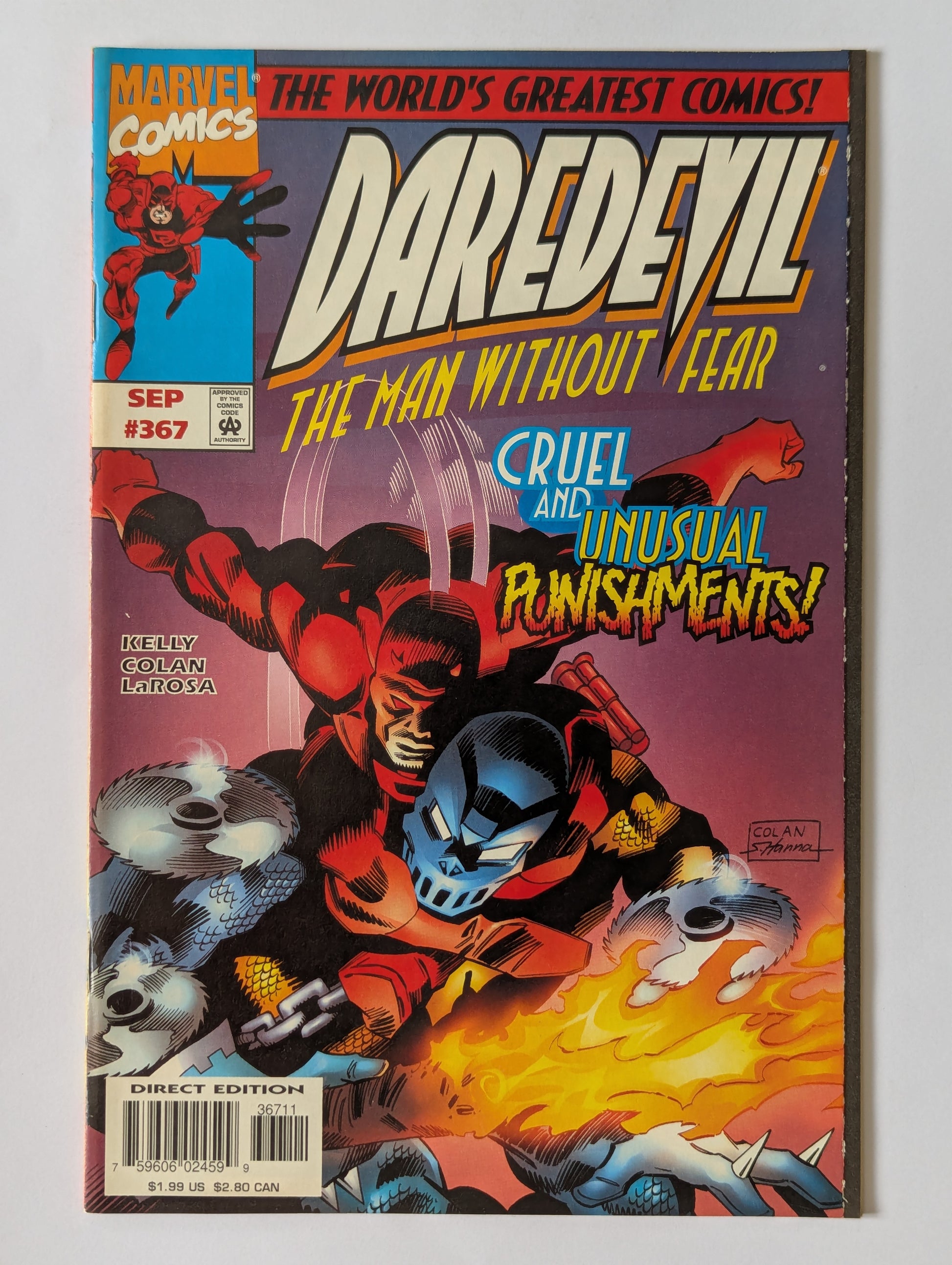 Daredevil #367 Marvel Comic Book