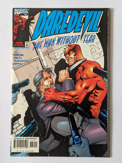 Daredevil #374 Marvel Comic Book