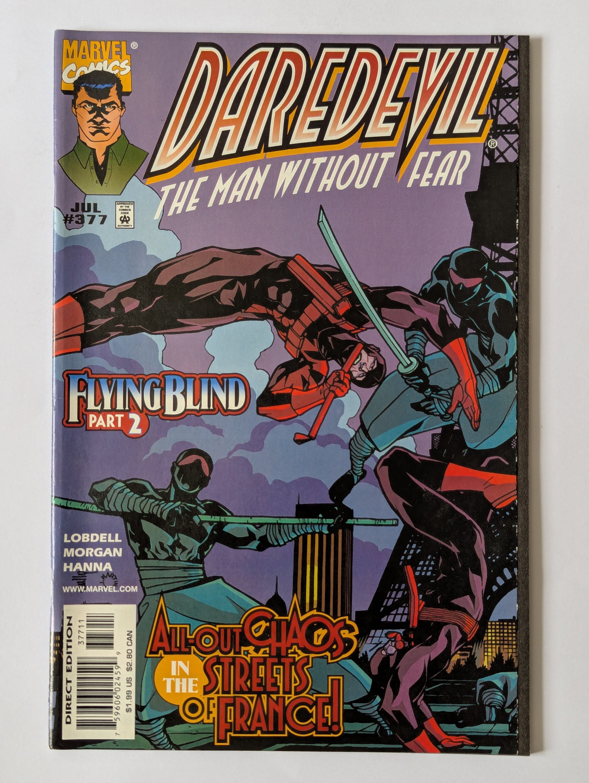 Daredevil #377 Marvel Comic Book