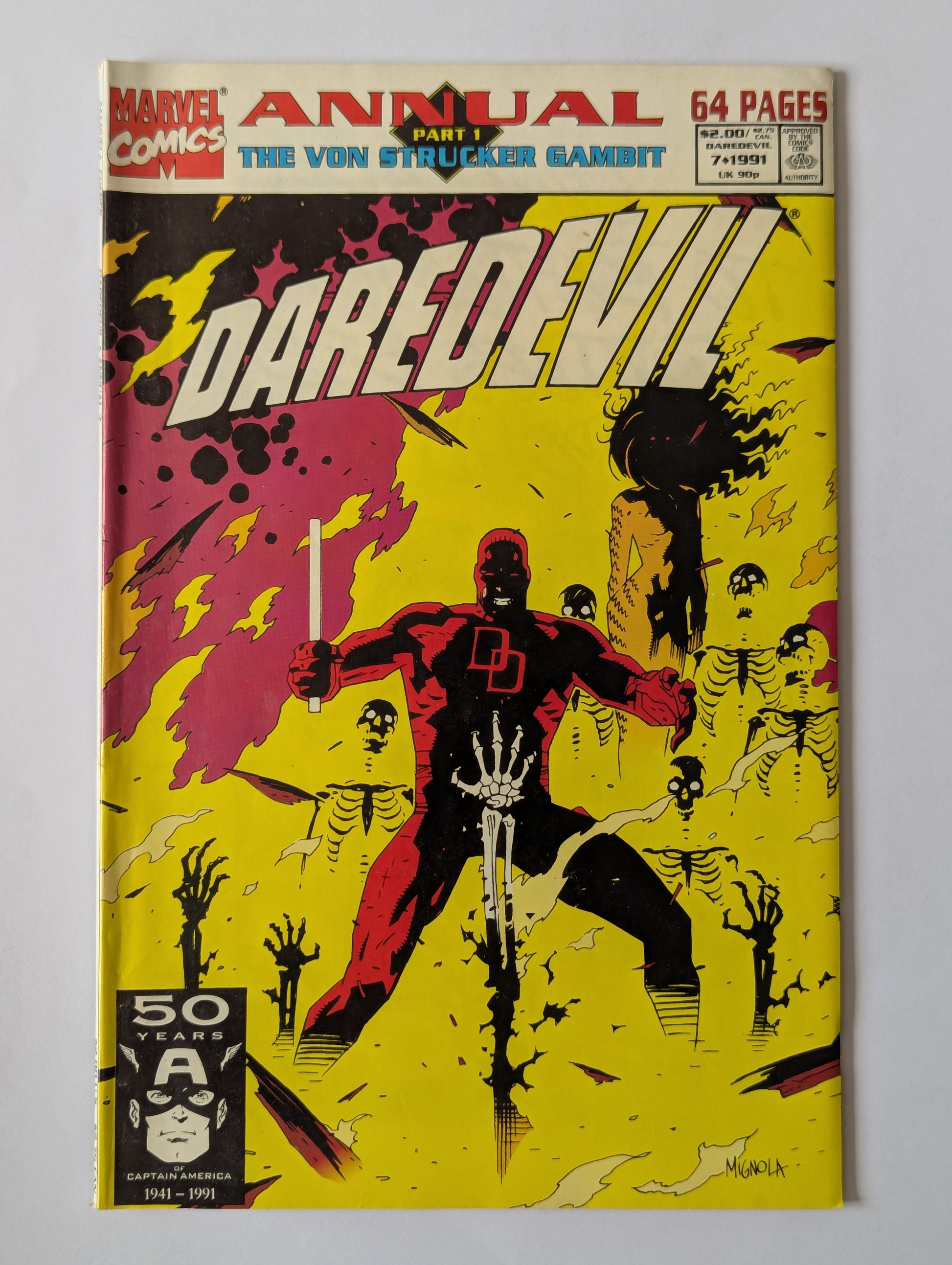 Daredevil Annual #7 Marvel Comic Book