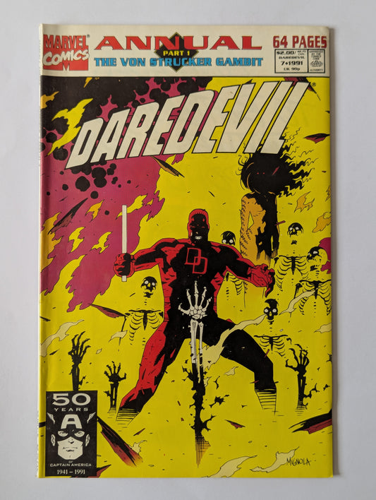 Daredevil Annual #7 Marvel Comic Book