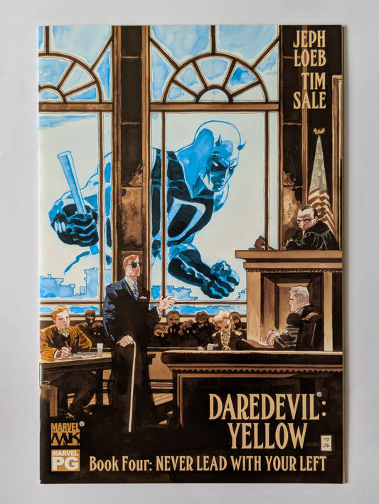 Daredevil Yellow #4 Marvel Comic Book