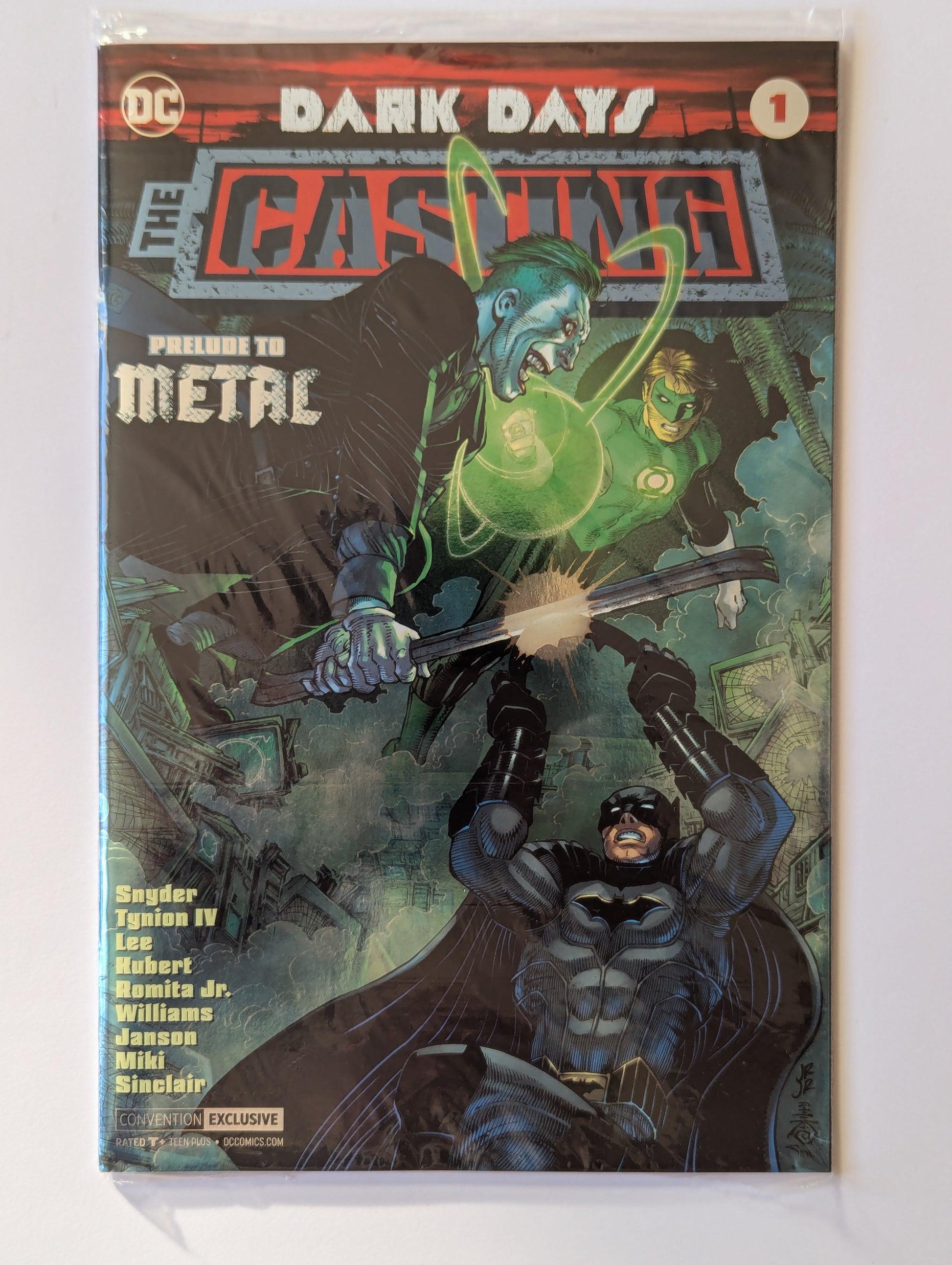 Dark Days the Casting #1 DC Comic Book