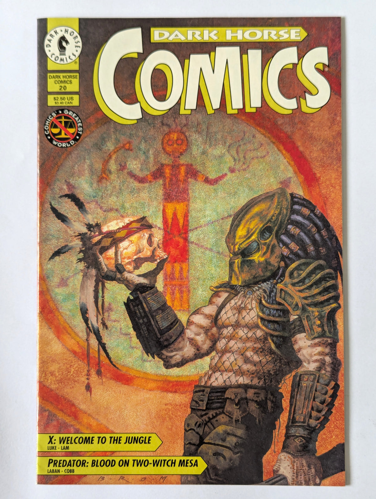 Dark Horse Comics #20 Dark Horse Comic Book