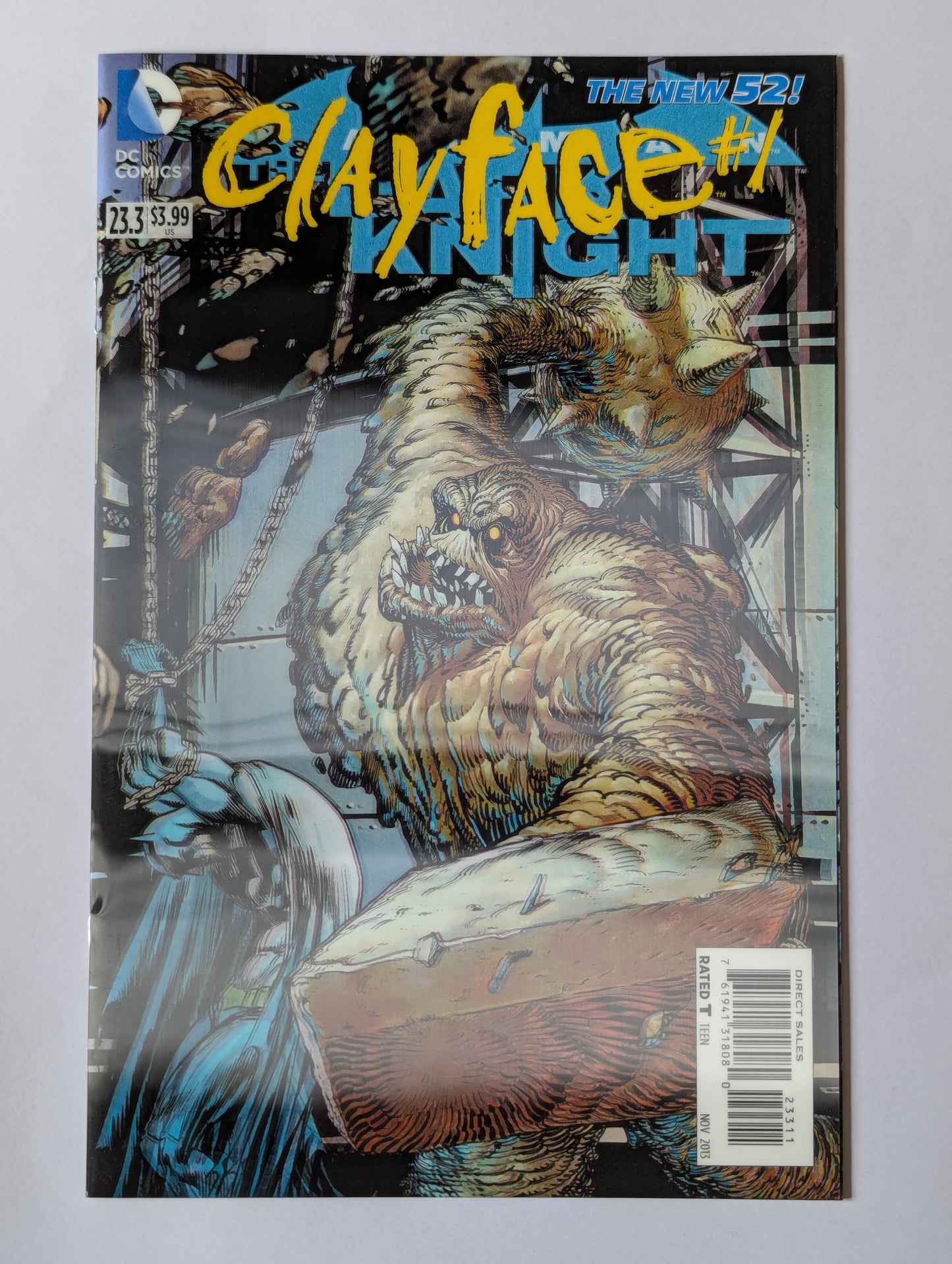 Batman: The Dark Knight #23.3 3D Variant DC Comic Book