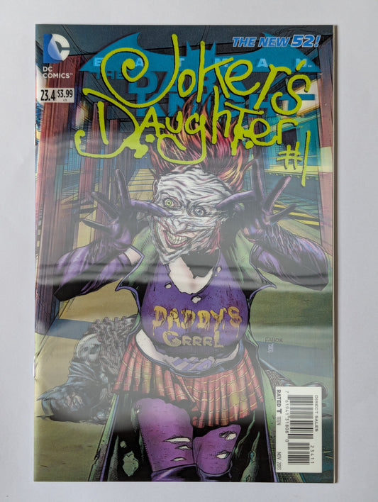 Batman: The Dark Knight #23.4 3D Variant DC Comic Book