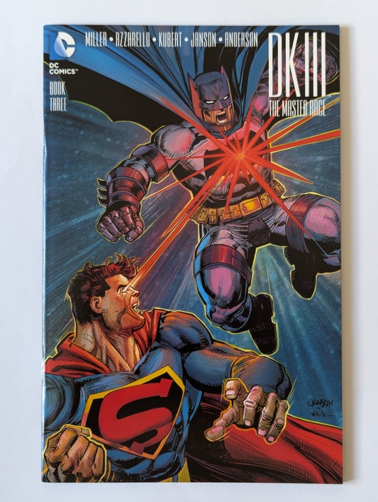 Dark Knight III The Master Race #3 DC Comic Book