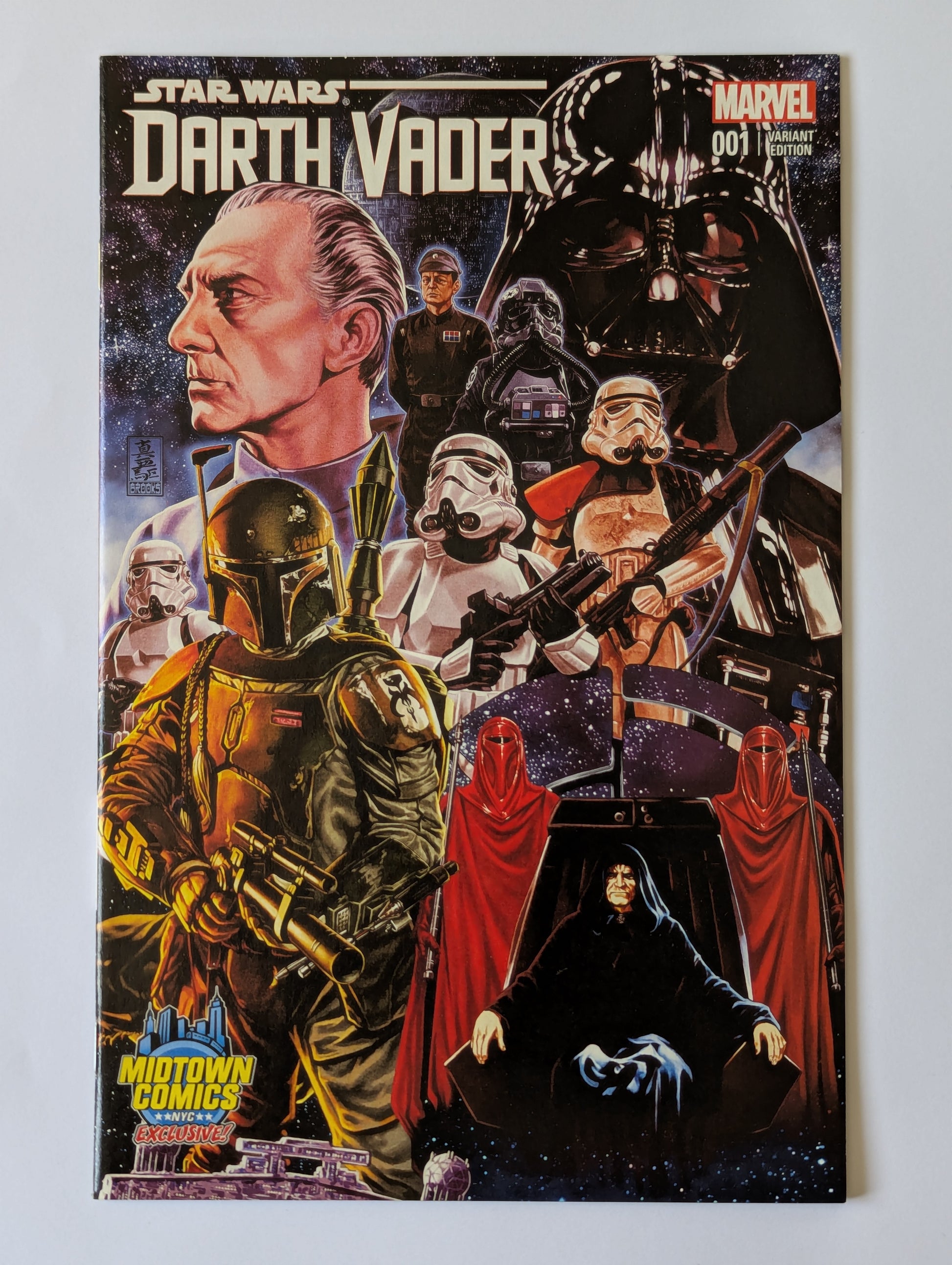 Star Wars Darth Vader #1 Midtown Comics Exclusive Variant Marvel Comic Book