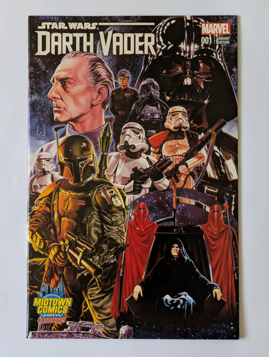 Star Wars Darth Vader #1 Midtown Comics Exclusive Variant Marvel Comic Book