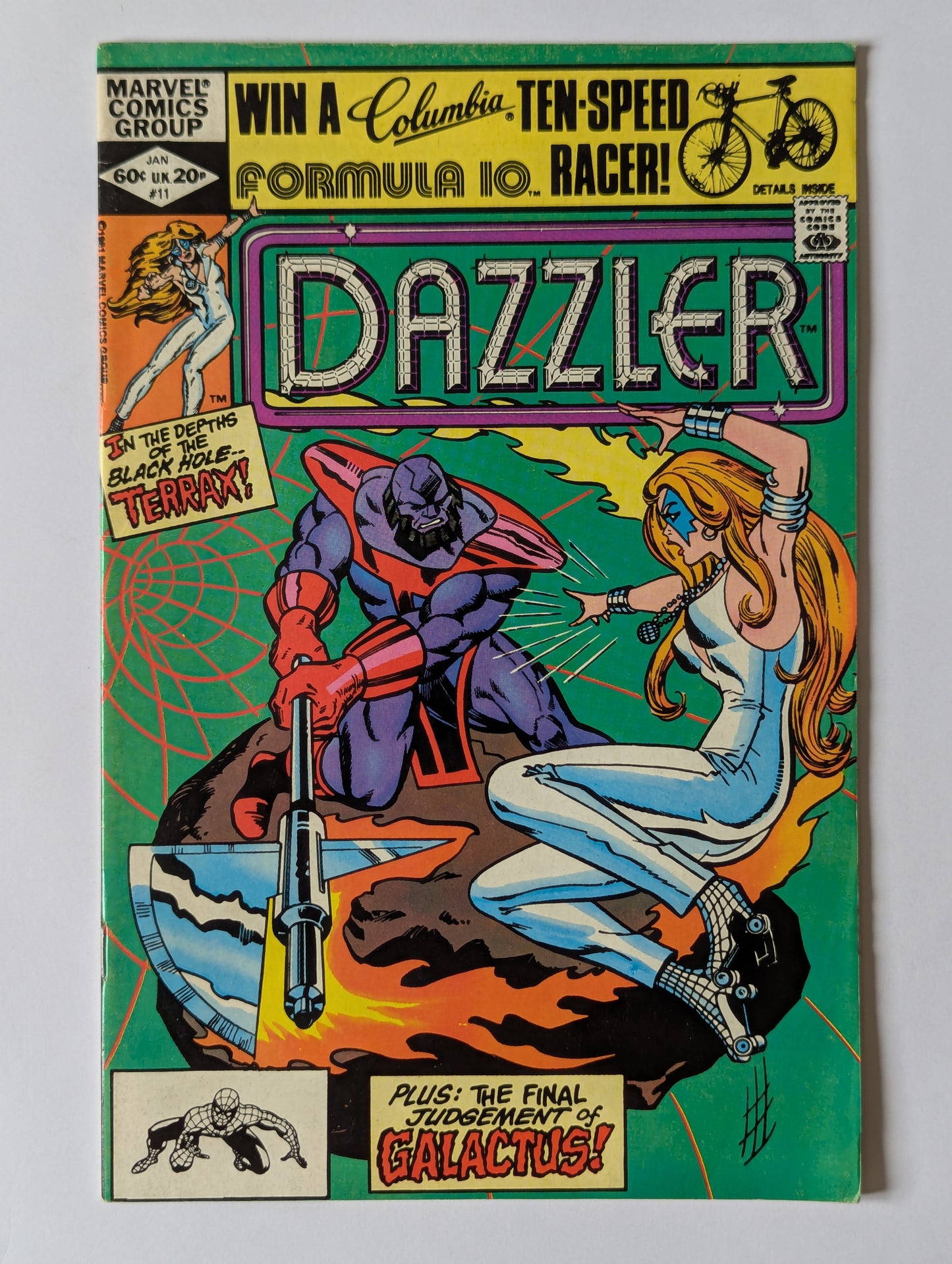 Dazzler #11 Marvel Comic Book