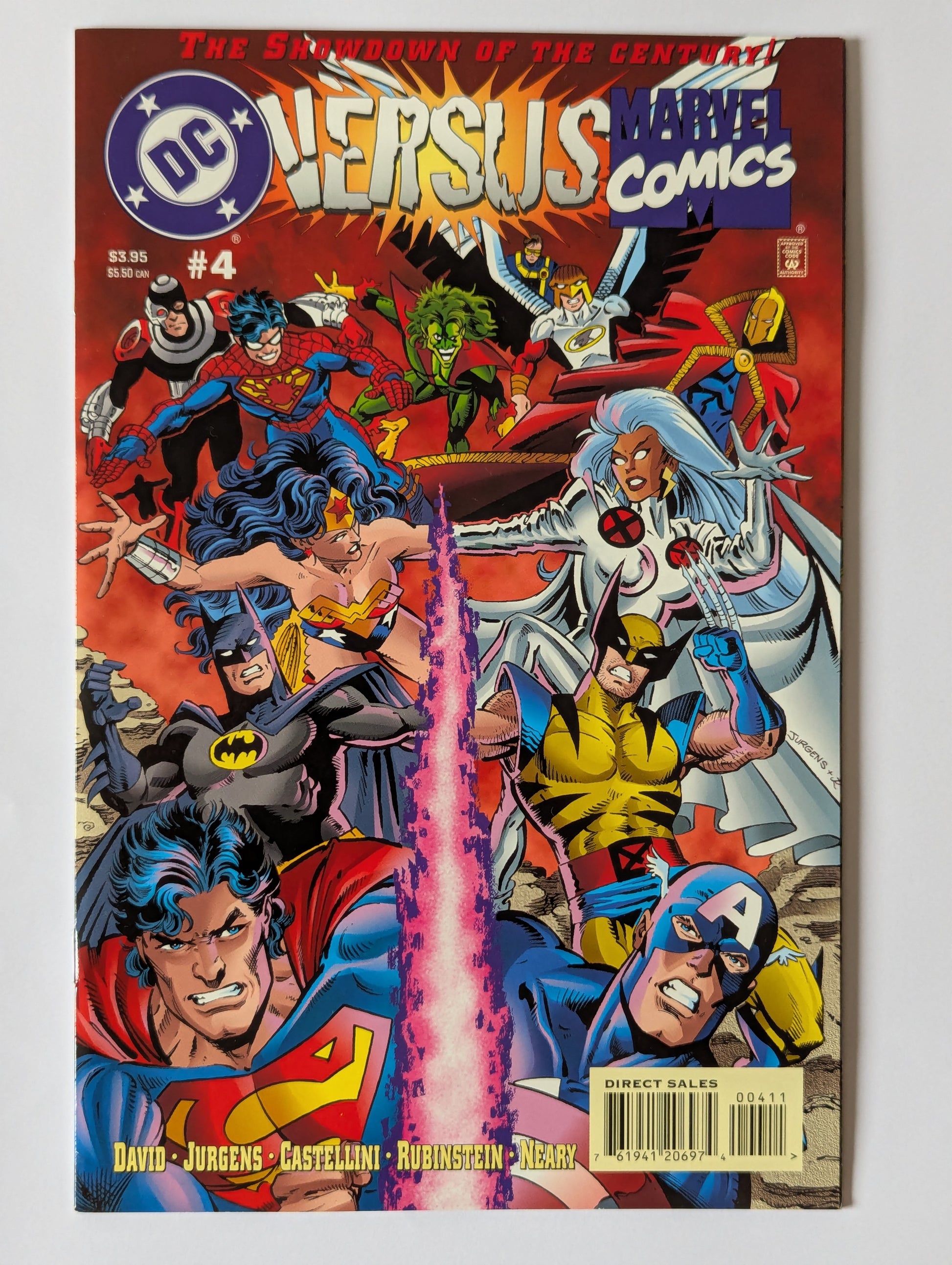 DC Versus Marvel Comics #4 Comic Book