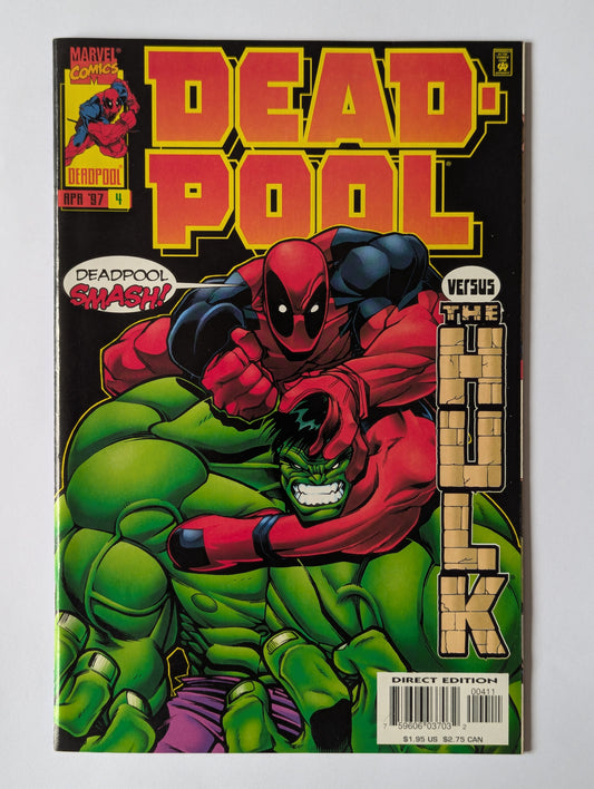 Deadpool #4 Marvel Comic Book