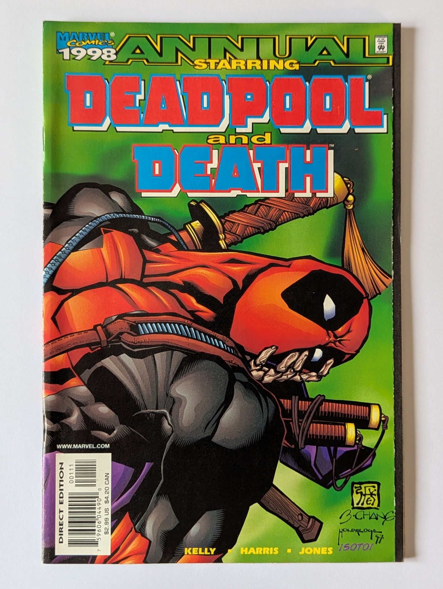 Deadpool / Death Annual 1998