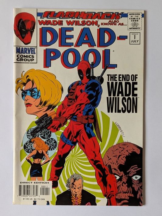 Deadpool #-1 Minus One Flashback (1997 Series)