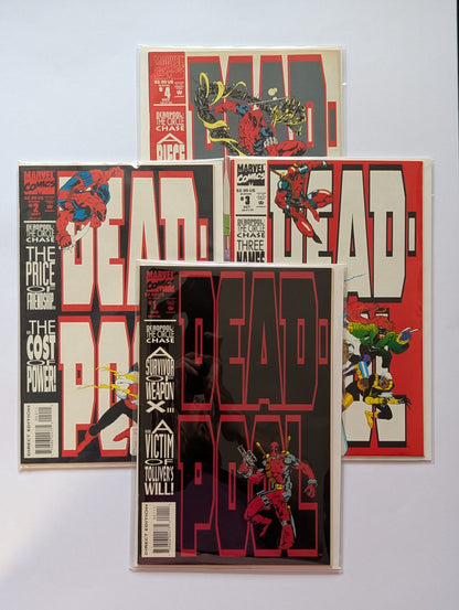 Deadpool: The Circle Chase #1-4 - Complete Set - Signed by Mark Farmer