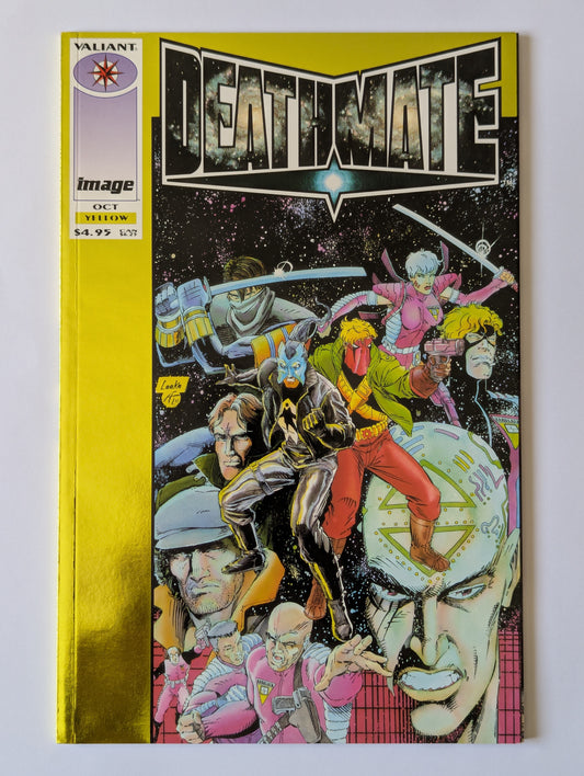 Deathmate Yellow Valiant Comic Book
