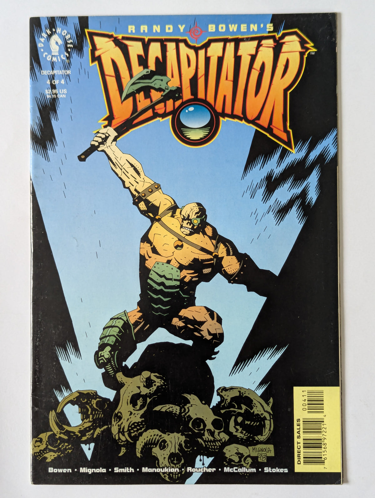 Decapitator #4 Dark Horse Comic Book