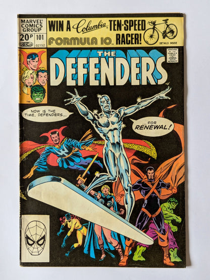 Defenders #101 Marvel Comic Book