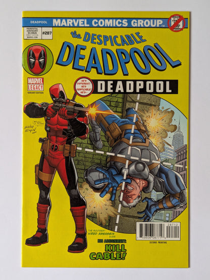 Despicable Deadpool #287 - Punisher Homage Variant