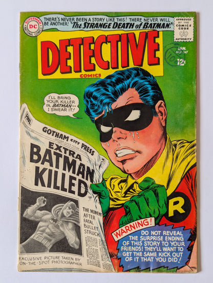 Detective Comics #347 DC Comic Book