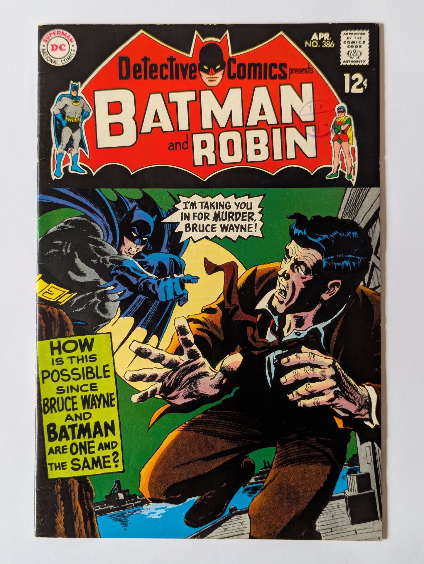 Detective Comics #386 DC Comic Book