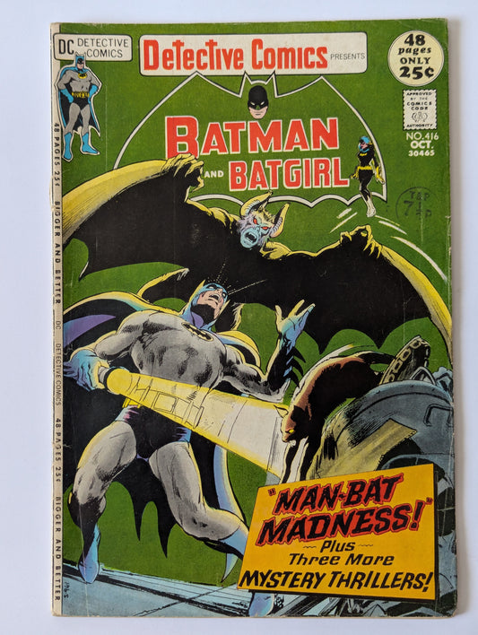 Detective Comics #416 DC Comic Book