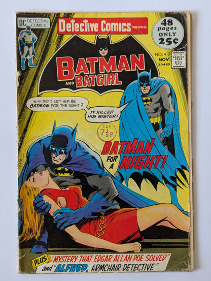 Detective Comics #417 DC Comic Book
