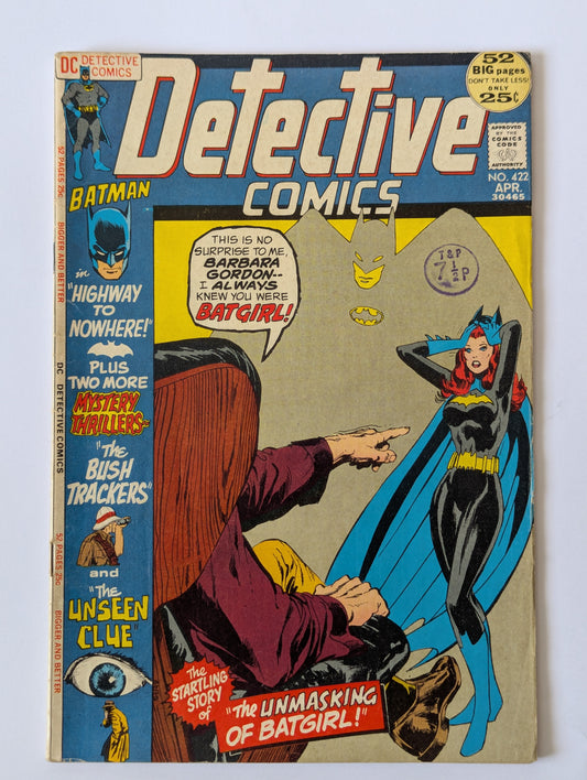 Detective Comics #422 DC Comic Book