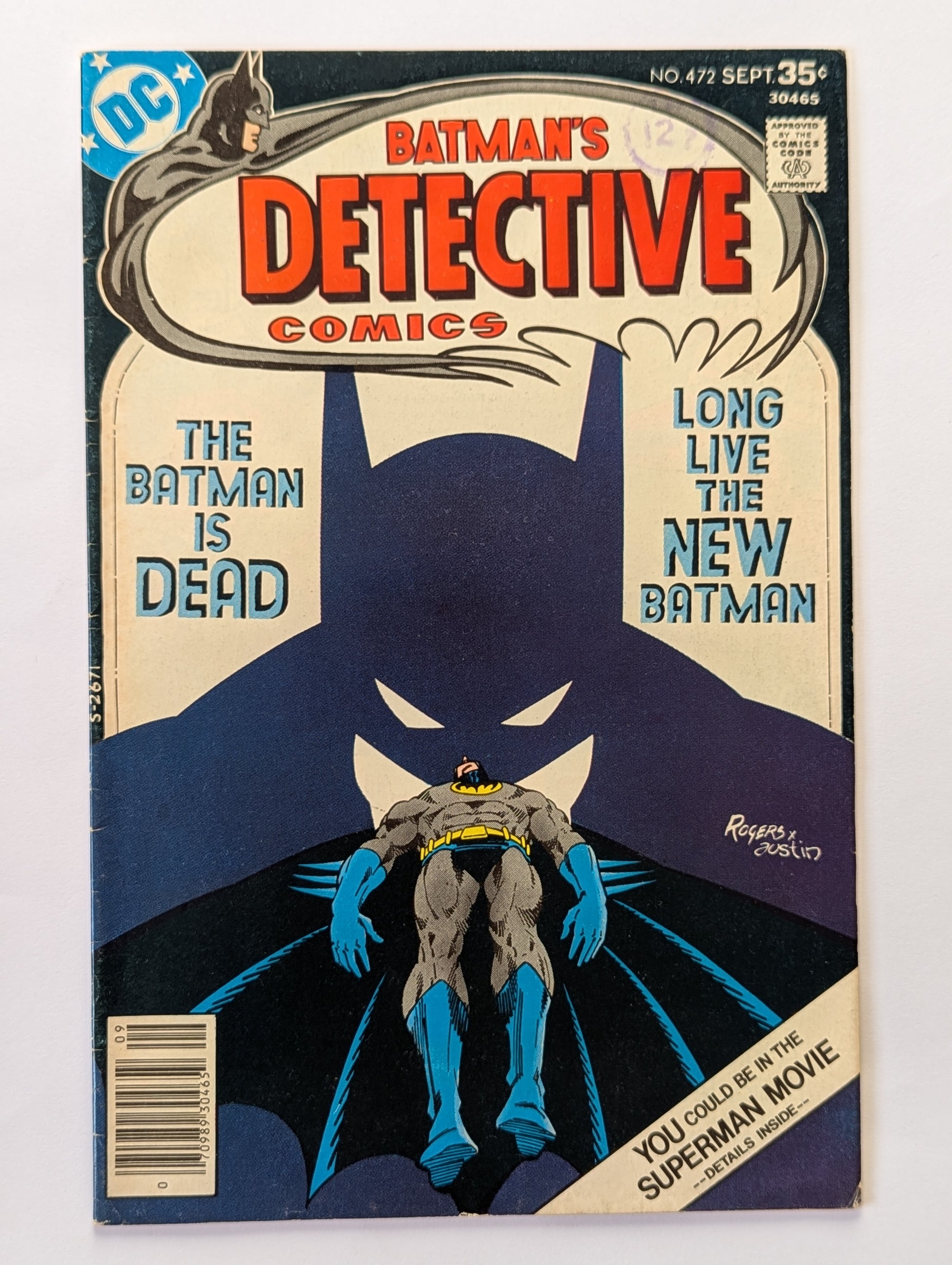 Detective Comics #472 DC Comic Book