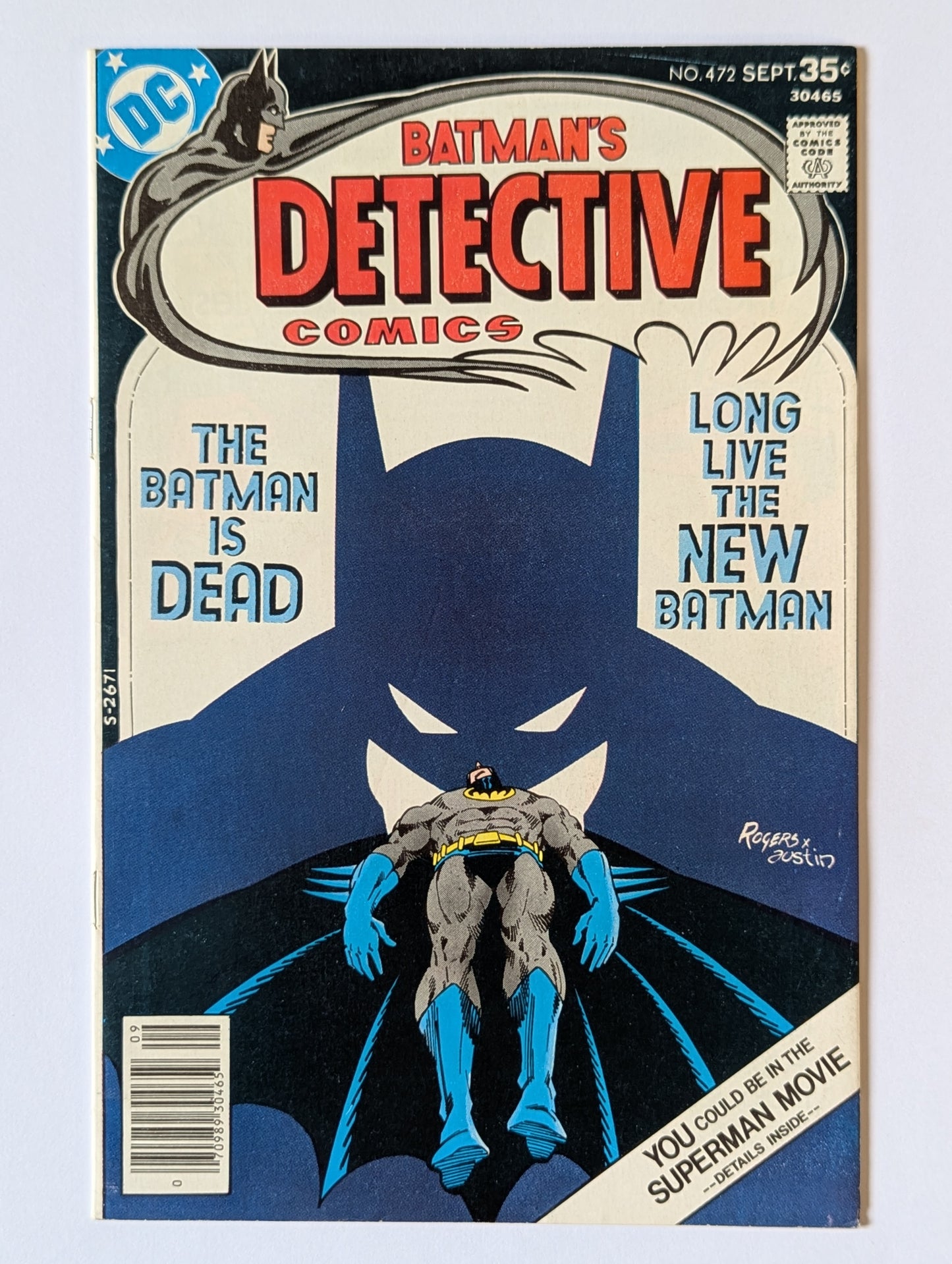 Detective Comics #472 DC Comic Book