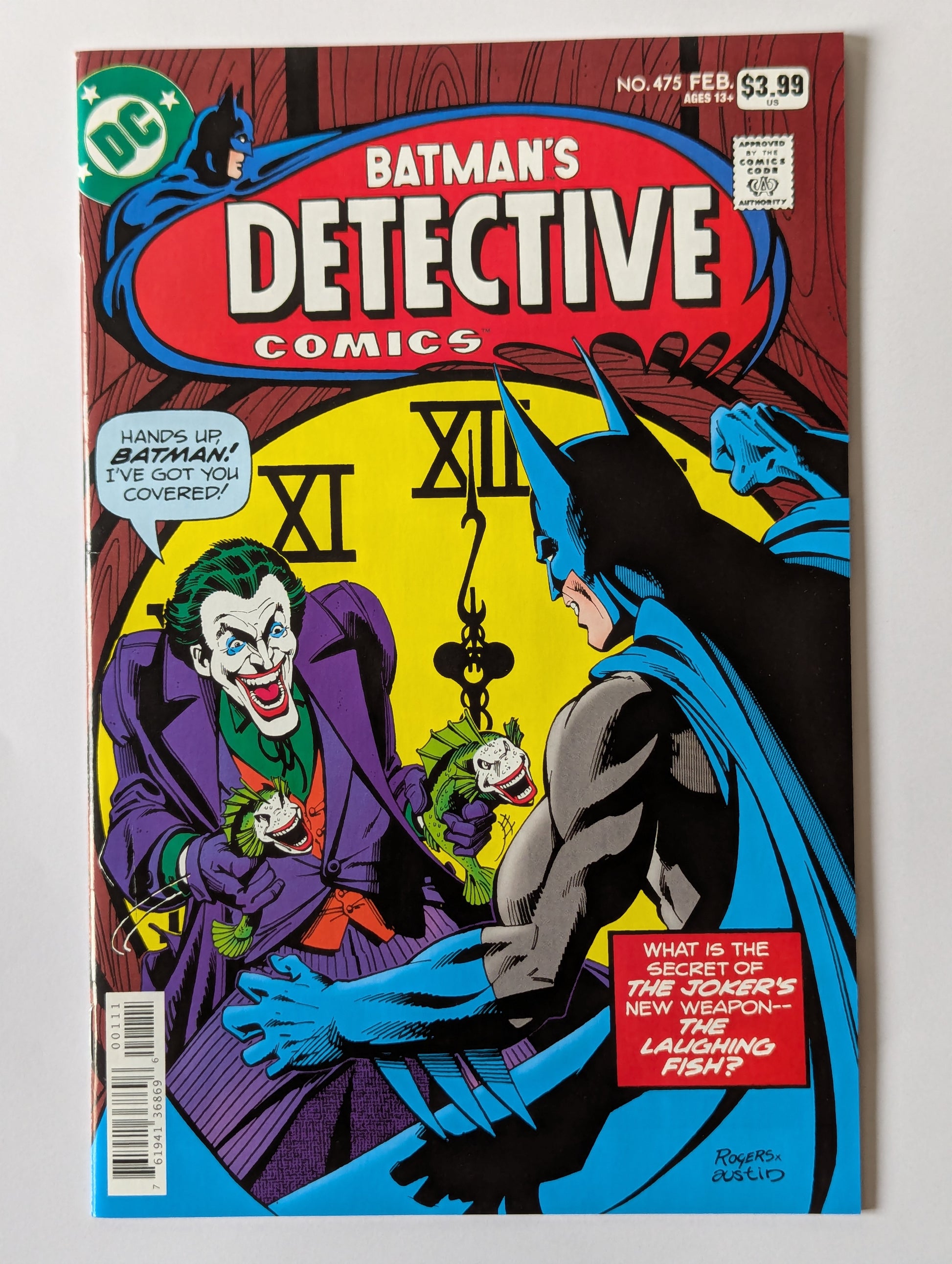 Detective Comics #475 Facsimile DC Comic Book