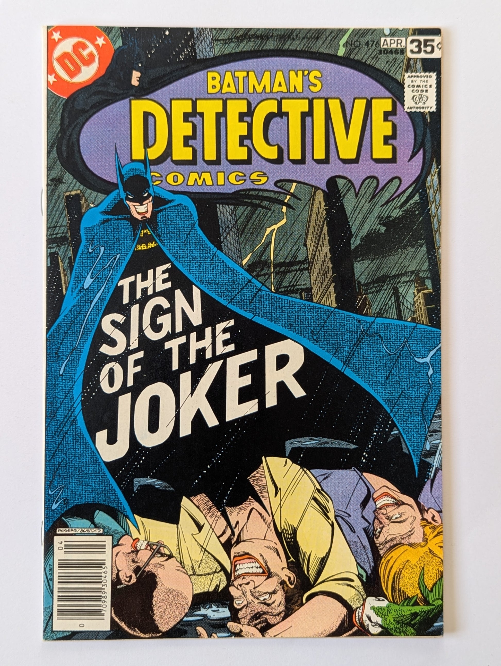 Detective Comics #476 DC Comic Book